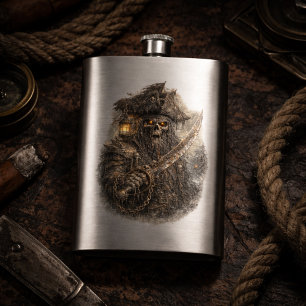 Krátt Hip Flask – Tote Männer prahlen nicht Flachmann