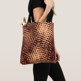 Kratzen mit dicken Kreuzen in Orange mit Schatten