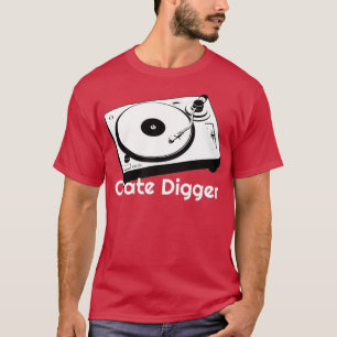 Kratzensucher Schallplatten Sammeln Vinyl DJ Analo T-Shirt