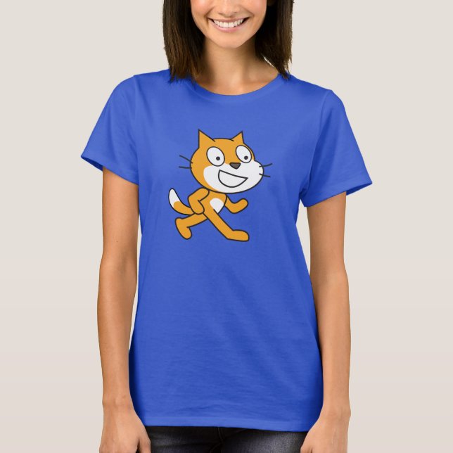 Kratzer-Katzen-Shirt (Frauen) T-Shirt (Vorderseite)