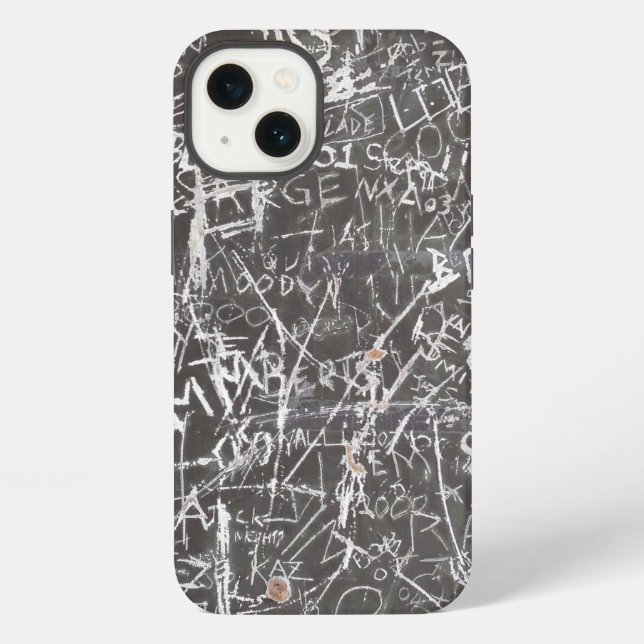 Kratzgraffiti iPhone Hülle (Rückseite)