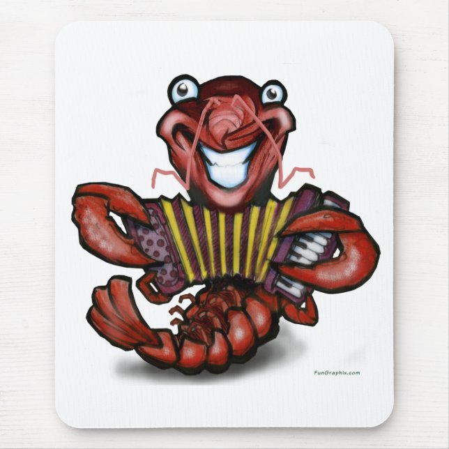 Kraubfisch Mousepad (Vorne)