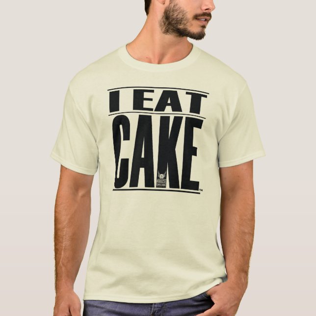 Krause Konfektionsartikel "ICH ESSE KUCHEN" T - T-Shirt (Vorderseite)