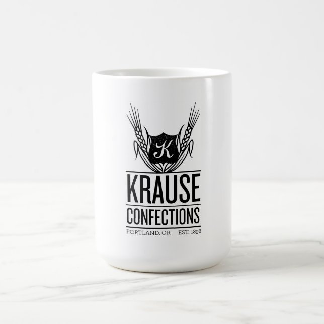Krause Konfektionsartikel-Logo-Tasse Tasse (Mittel)