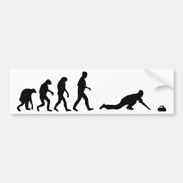 kräuselnEvolution Autoaufkleber (Vorne)