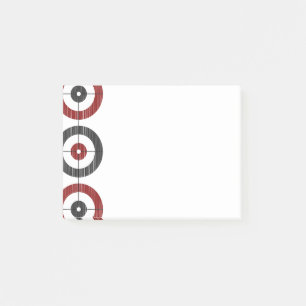 Kräuselnhaus-klebrige Anmerkungen Post-it Klebezettel