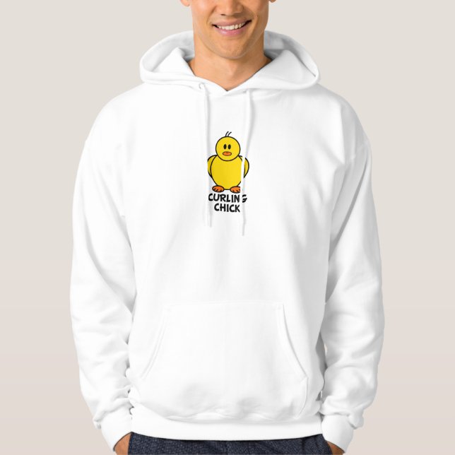 Kräuselnküken Hoodie (Vorderseite)