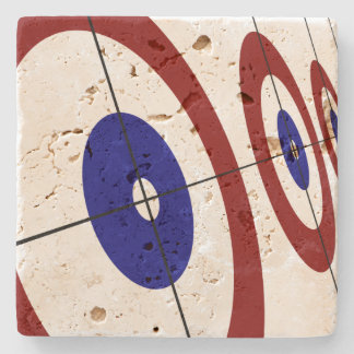 Kräuselnring-Stein-Untersetzer Steinuntersetzer