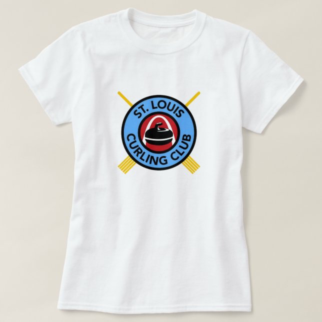 Kräuselnverein des St. Louis der Frauen T-Shirt (Design vorne)
