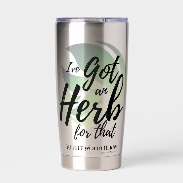 Kraut für diese Kaffeetasse Thermobecher (Vorderseite)