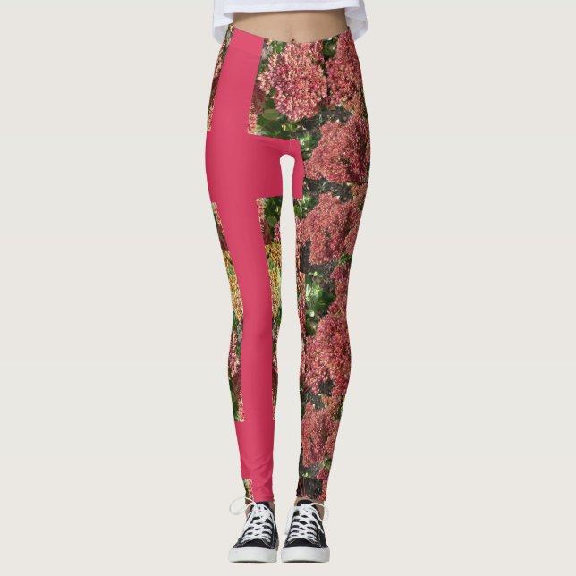 Krautartige Pflanze Leggings (Vorderseite)