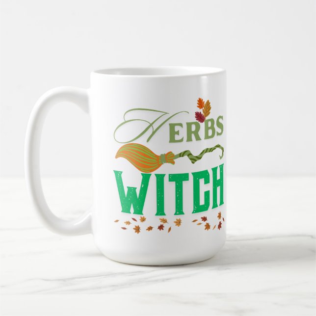 Kräuter Hexe Kaffeetasse (Links)