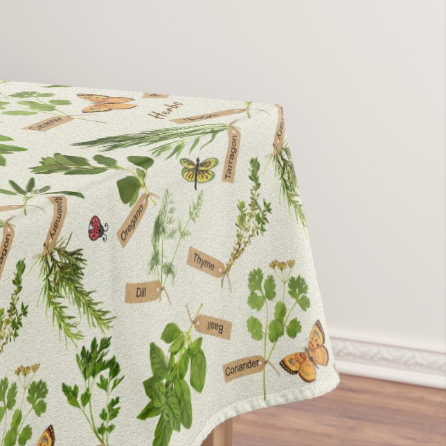 Kräuter Tischdecke (Beispiel)