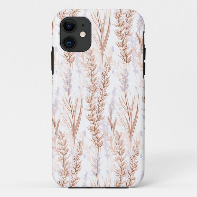 Kräuter und Blume der Steppen Case-Mate iPhone Hülle (Rückseite)