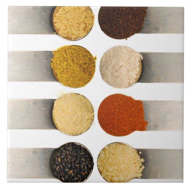 Kräuter und Pulver Fliese (Vorderseite)