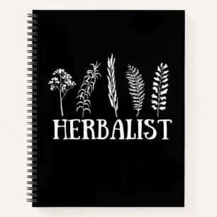 Kräuterarten Notizbuch