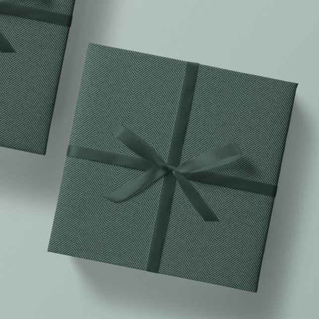 Kräuterknochen-Tweed-Weihnachtsfeiertag Geschenkpapier (Von Creator hochgeladen)