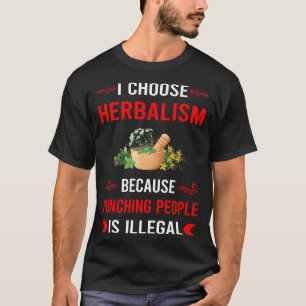 Kräuterkunde Kräuterkundiger PhytoPunching Kraut K T-Shirt