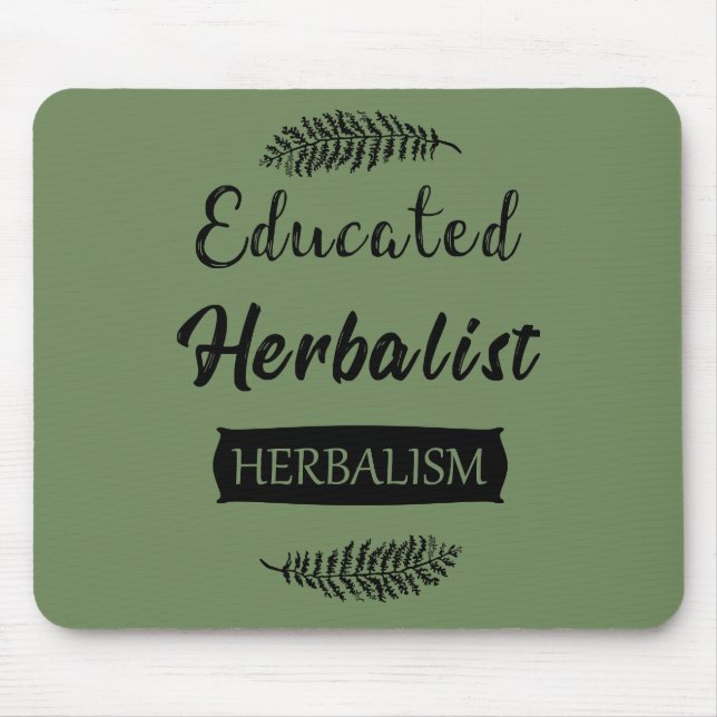 Kräuterkunde Mousepad (Vorne)