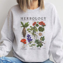 Kräuterkunde Pflanzen Sweatshirt