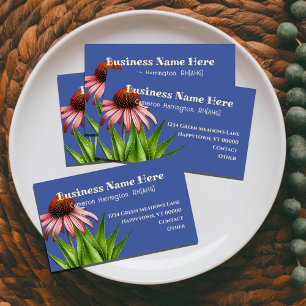 Kräuterkundiger Echinacea Aloe Visitenkarte