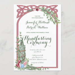 Kräuterstau und -Rose Einladung