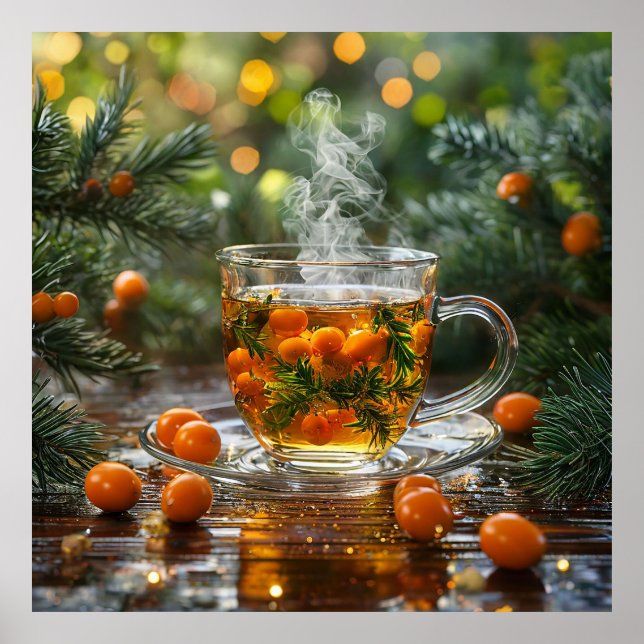 Kräutertee Poster (Vorne)