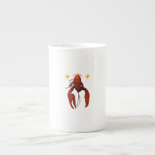 Krautfisch China Tasse