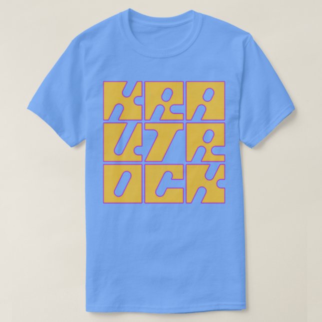 Krautrock T-Shirt (Design vorne)