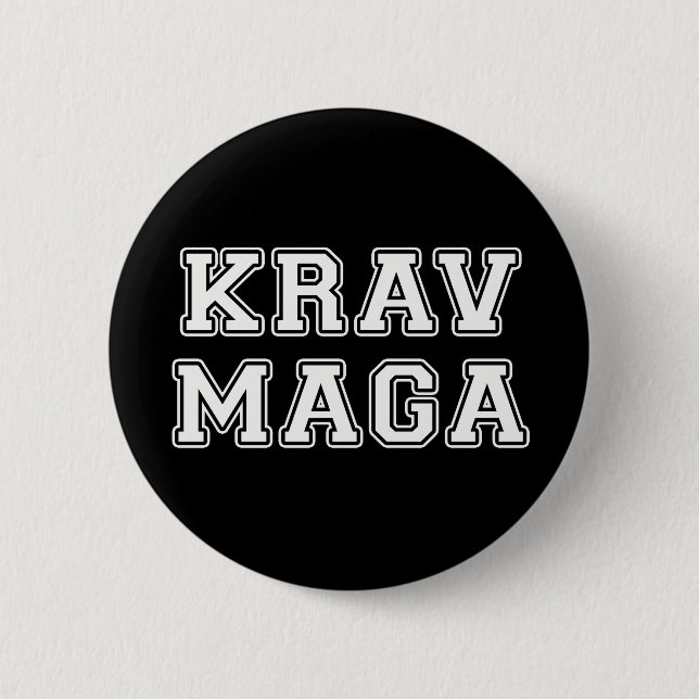 Krav Maga Button (Vorderseite)
