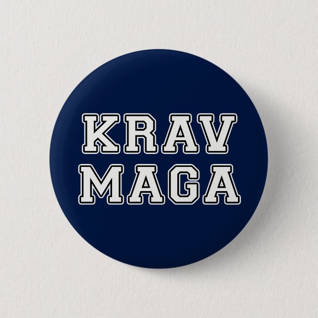 Krav Maga Button (Vorderseite)