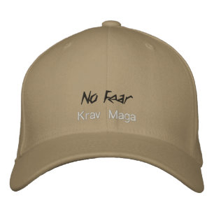krav maga cap no angst bestickte baseballkappe