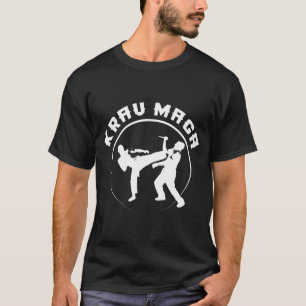 Krav Maga Hauptkämpfende Verteidigungs-Kampf-Kuns T-Shirt