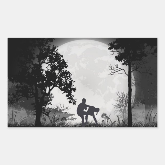 Krav Maga Martial Arts Groin Kick Sticker (Vorderseite)