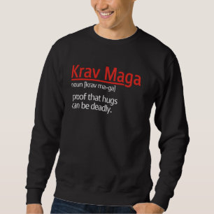 Krav maga martial arts nahe kampf defense Mixed Ma Sweatshirt