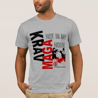 Krav Maga "nicht in meinem Haus" - Sitz und T-Shirt
