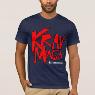 Krav Maga - Sitz und furchtloses T-Shirt