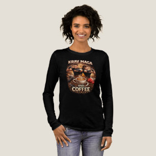 Krav Maga und Kaffee Tri-Blend Shirt