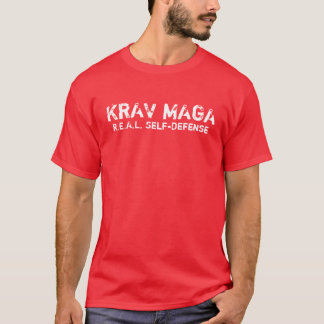 KRAV MAGA WIRKLICHER Selbst-verteidigung T - Shirt