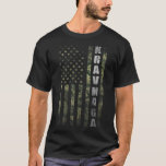 Krav Mega Usa American Flag Camo Fan Vintage  T-Shirt<br><div class="desc">Krav Mega Usa American Flag Camo Fan Vintage</div>