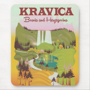 Kravica Wasserfälle Bosnien und Herzegowina Mousepad