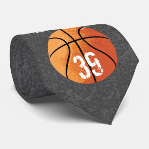 Krawatte Basketball (personalisierbar)