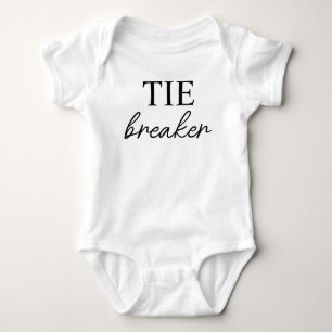 Krawatte Breaker Sondermarke. Schwangerschaft Baby Strampler