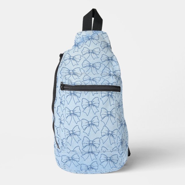 Krawatte Crossbody Bag (Vorderseite)