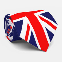 Krawatte der britischen Flagge
