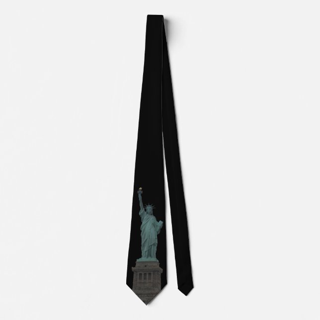 Krawatte der Freiheit NY City Souvenir Necktie (Vorderseite)