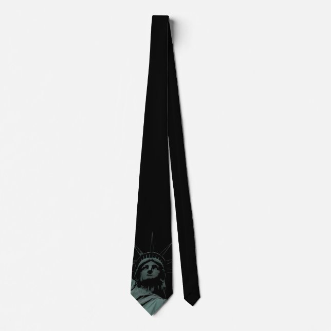 Krawatte der Freiheit NY City Souvenir Necktie (Vorderseite)