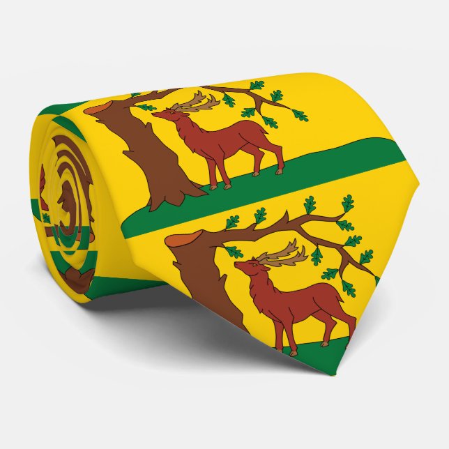 Krawatte der historischen Grafschaft Berkshire (Gerollt)