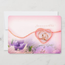 Krawatte der Knot Hochzeit Einladung