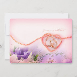 Krawatte der Knot Hochzeit Einladung